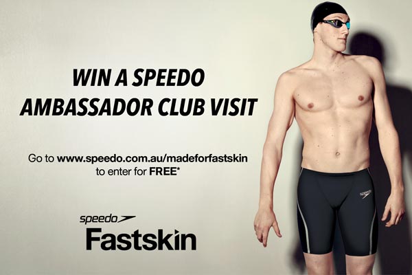 Win a Speedo Ambassador Club Visit - New Generatio Fastskin offer