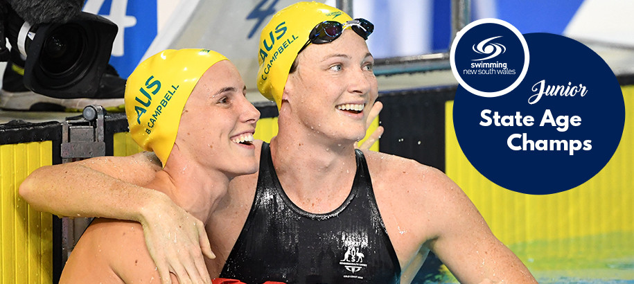 Cate and Bronte Campbell post-race