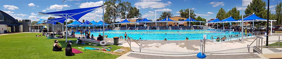 Griffith Regional Aquatic Centre panorama