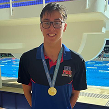 Joshua Collett Australian Age medalist