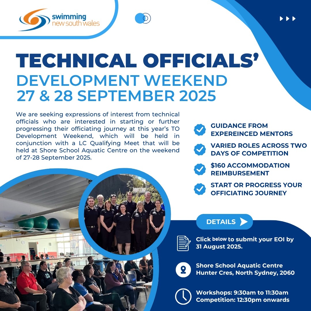 Technical Officials Development Weekend Technical Officials Development Weekend