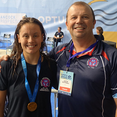 Charli Brown Australian Age Gold Medallist