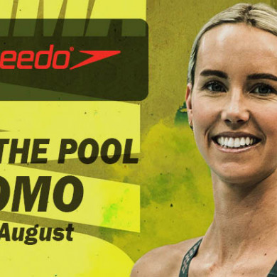 Swimming NSW shop promo Duel in the Pool Speedo