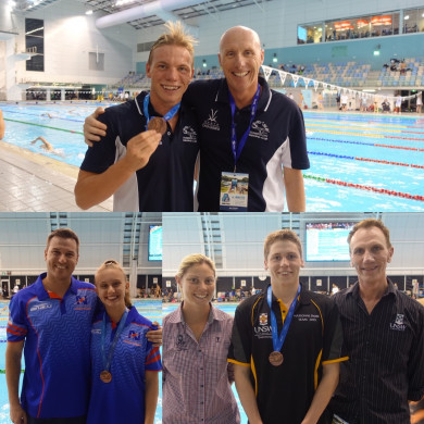 NSW Coaches and Medallists Australian Age Day 3