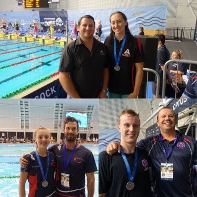 NSW Coaches and Silver Medallists Australian Age Day 3