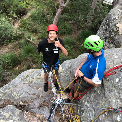 Vision Valley abseiling
