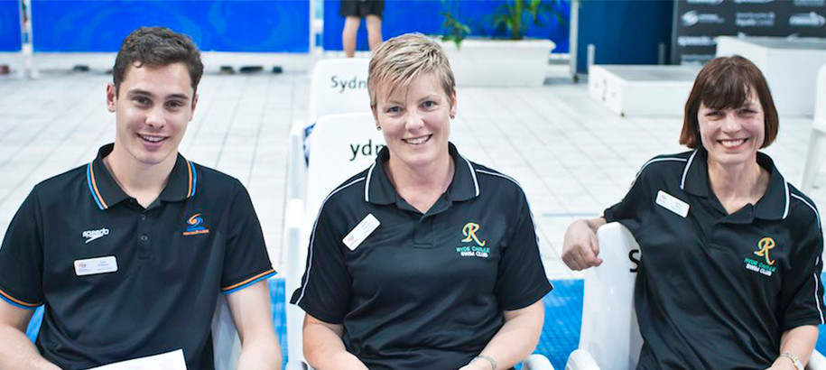 NSW Timekeepers working at a meet