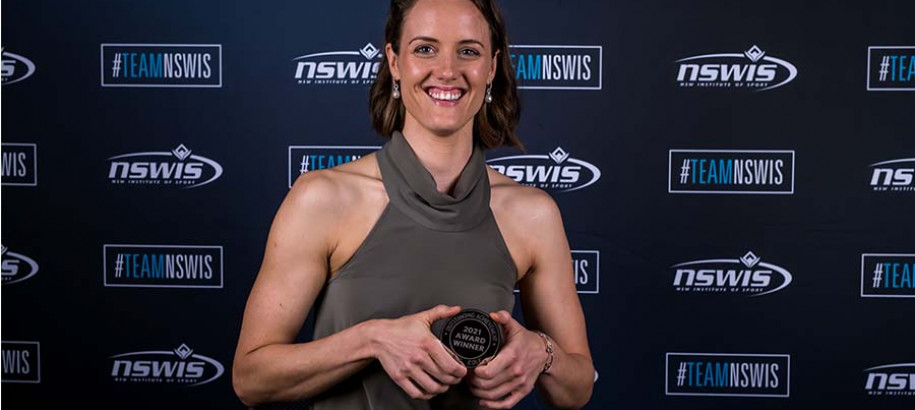 Ellie Cole 2021 NSWIS Award Winner