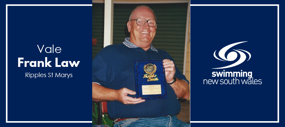 Frank Law pictured holding award