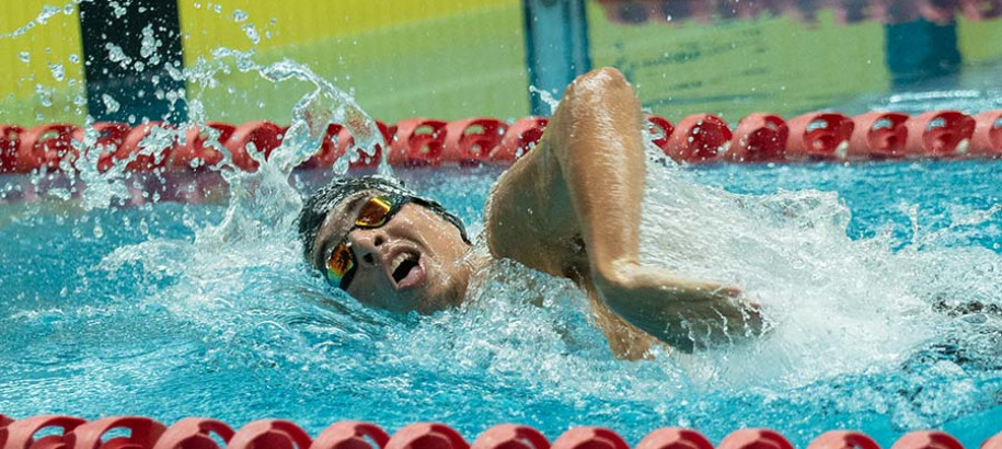 Freestyle swimmer at NSW 2022 Senior State Age