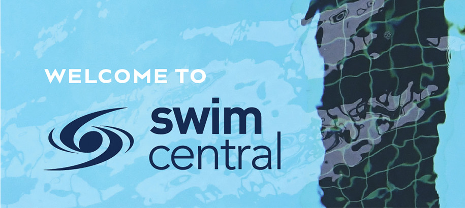 Swim Central welcome page
