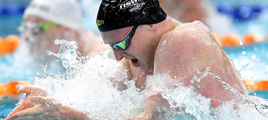 Matthew Wilson stakes a claim on night 1 of Australian World Swimming Trials