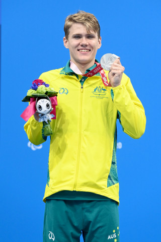 Tim Hodge silver 200m IM SM9 Tokyo Paralympics