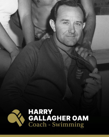 Harry Gallager - Sport Australia Hall of Fame