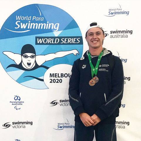 Stubbs claimed two bronze medals at the World Para Series in Melbourne.
