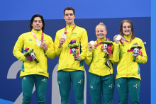 Ricky Betar, Ben Hance, Ruby Storm, Maddie McTernan Paralympics 4x100m Freestyle Relay S14