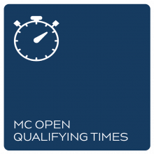 MC Open Qualifying Times