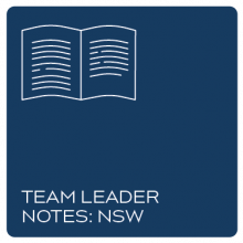 Team Leaders NSW Team Leaders NSW