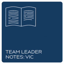 Team Leaders VIC Team Leaders VIC