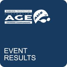 2019 Hancock Prospecting Australian Age Swimming Championships 2019 Hancock Prospecting Australian Age Swimming Championships